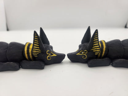 Tiny Anubis Flexi Multicolor 3D Print