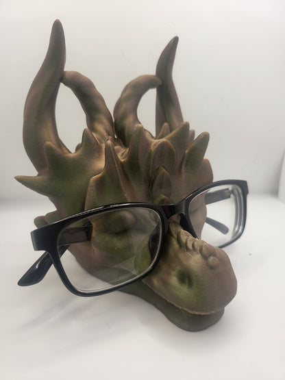 Dragon Head Glasses Holder Fantasy Display | 3D Print