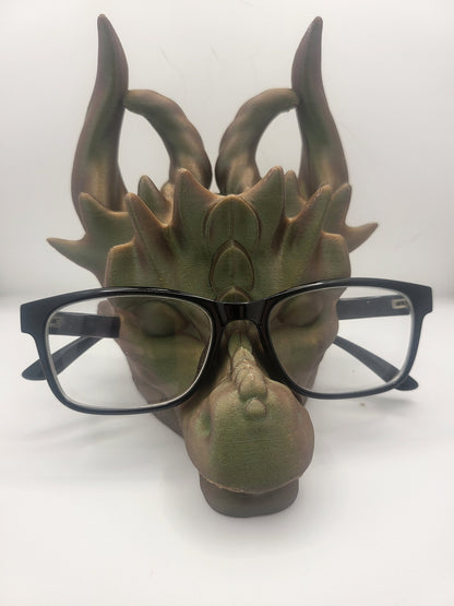 Dragon Head Glasses Holder Fantasy Display | 3D Print