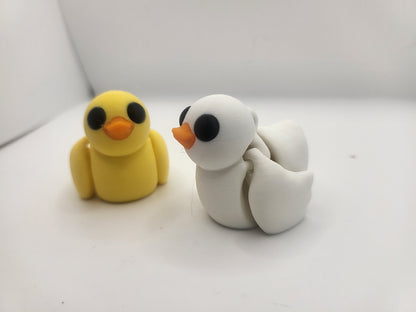 Tiny Duck Flexi Articulated 3D Print