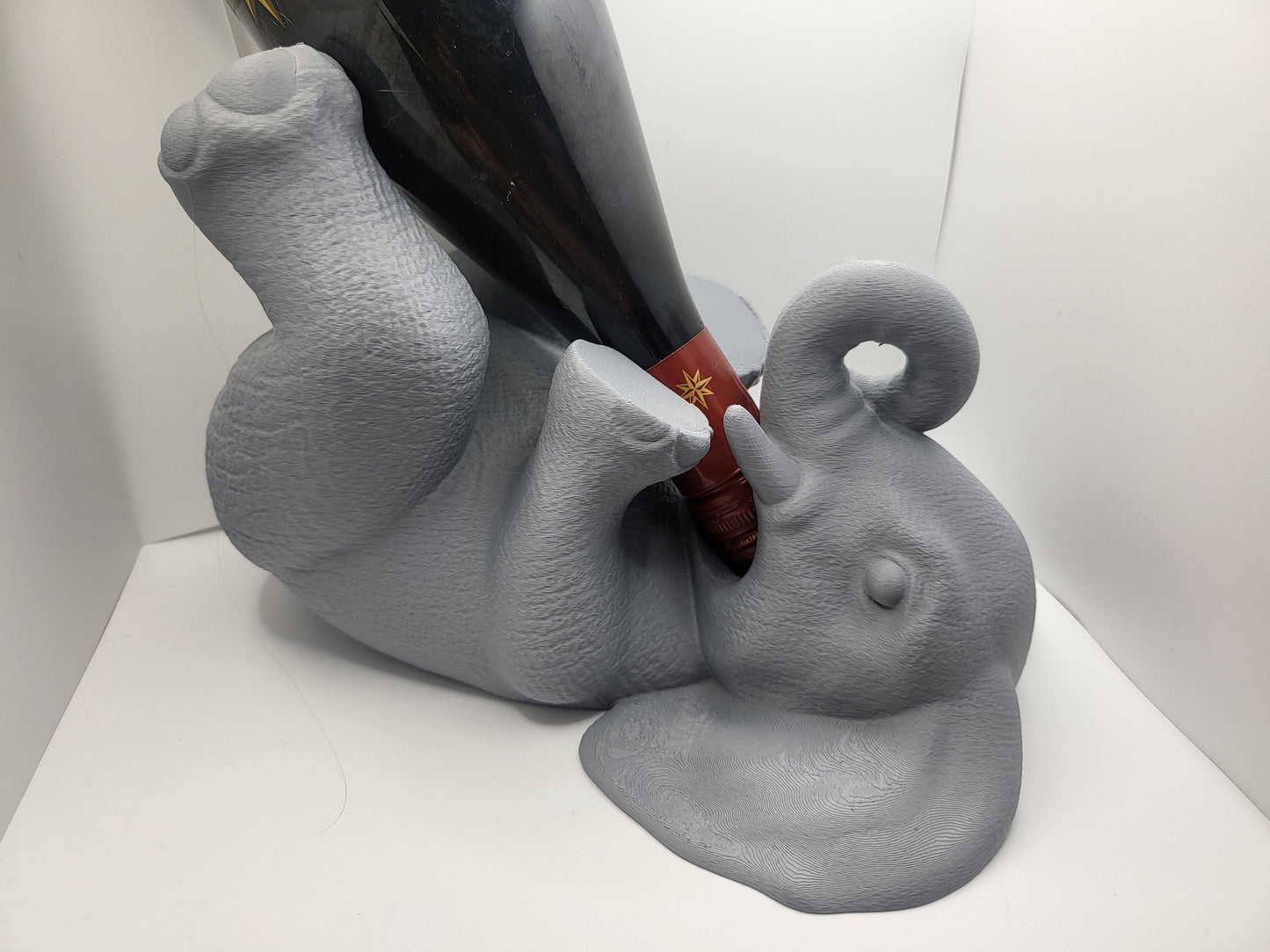 Elephant Wine Bottle Holder | 3D Print