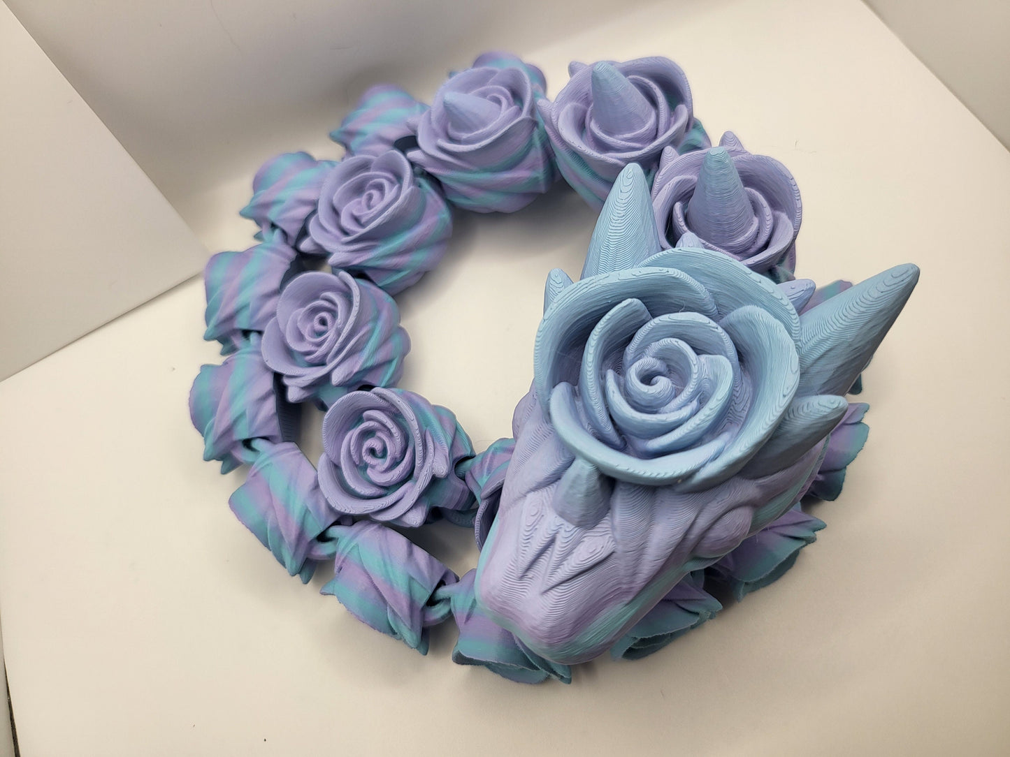 Rose Snake Flexi Articulated 3D Print