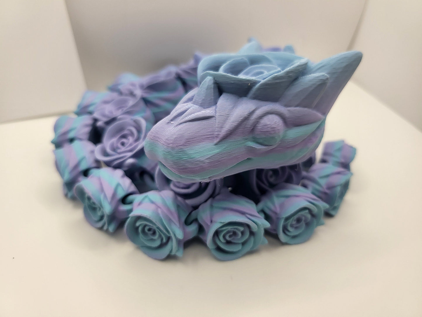 Rose Snake Flexi Articulated 3D Print