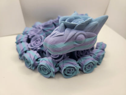 Rose Snake Flexi Articulated 3D Print
