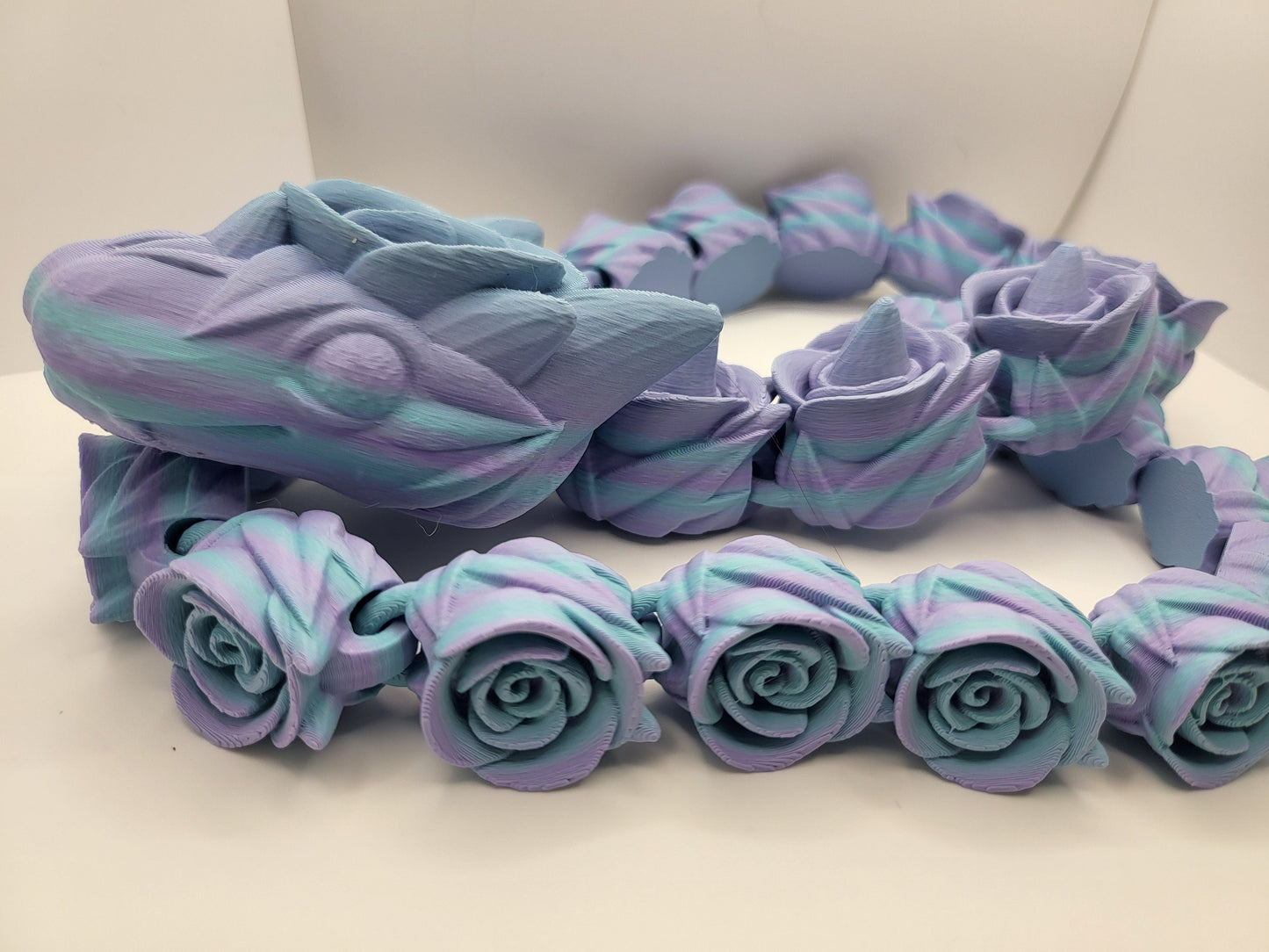 Rose Snake Flexi Articulated 3D Print