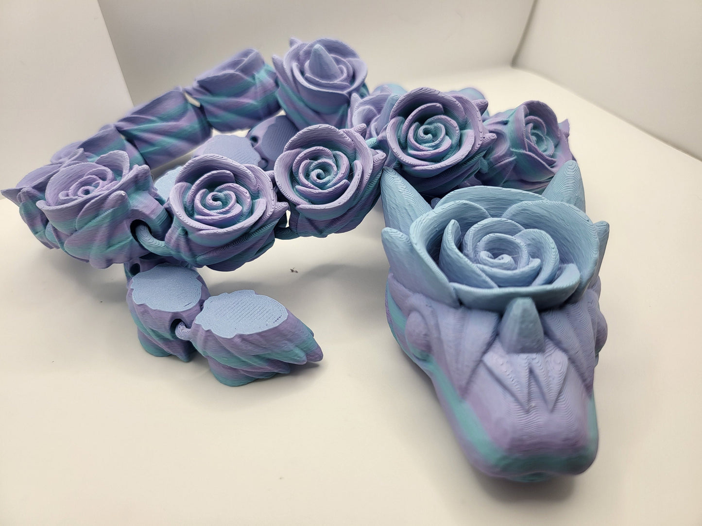Rose Snake Flexi Articulated 3D Print