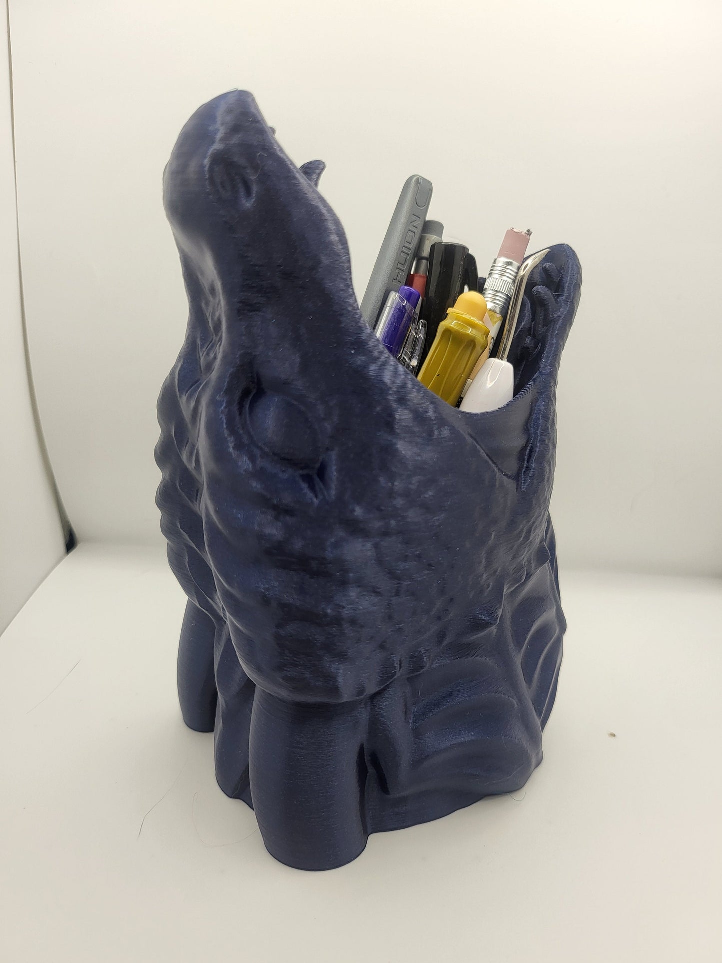 Dragon Head Mouth Pencil/Pen/Desk Supplies Holder | 3D Print