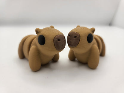 Tiny Baby Capybara Articulated 3D Print
