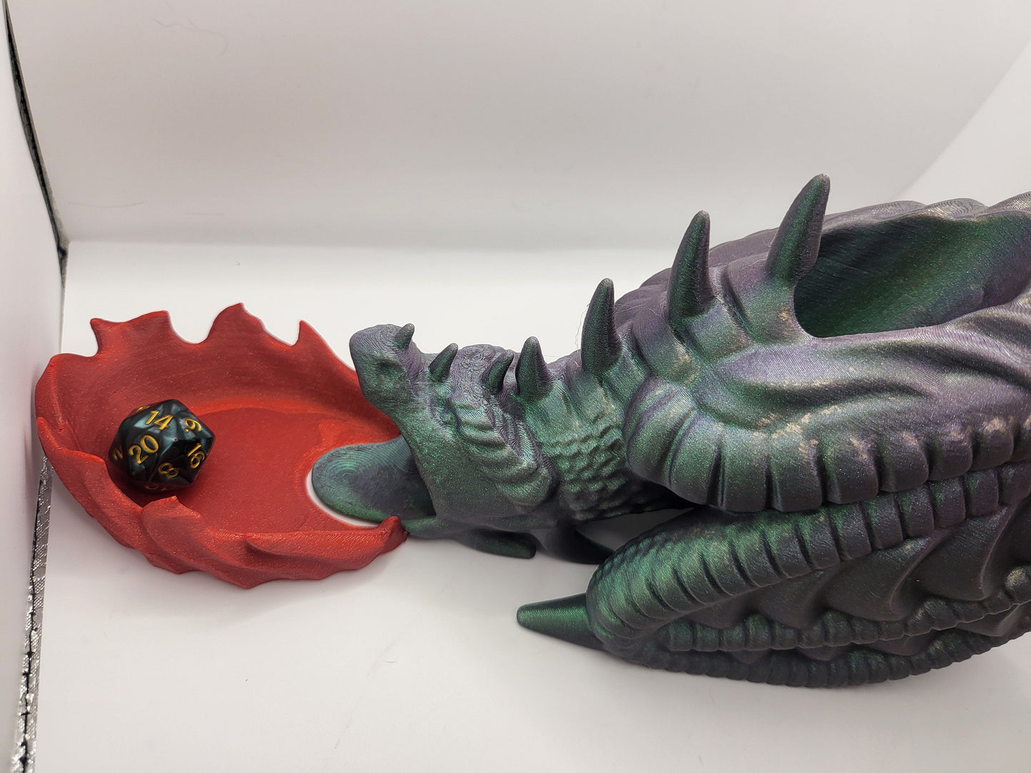 Fire Blowing Wyvern Dice Tower | 3D Print