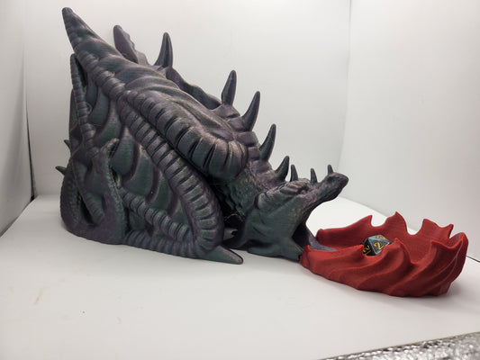 Fire Blowing Wyvern Dice Tower | 3D Print