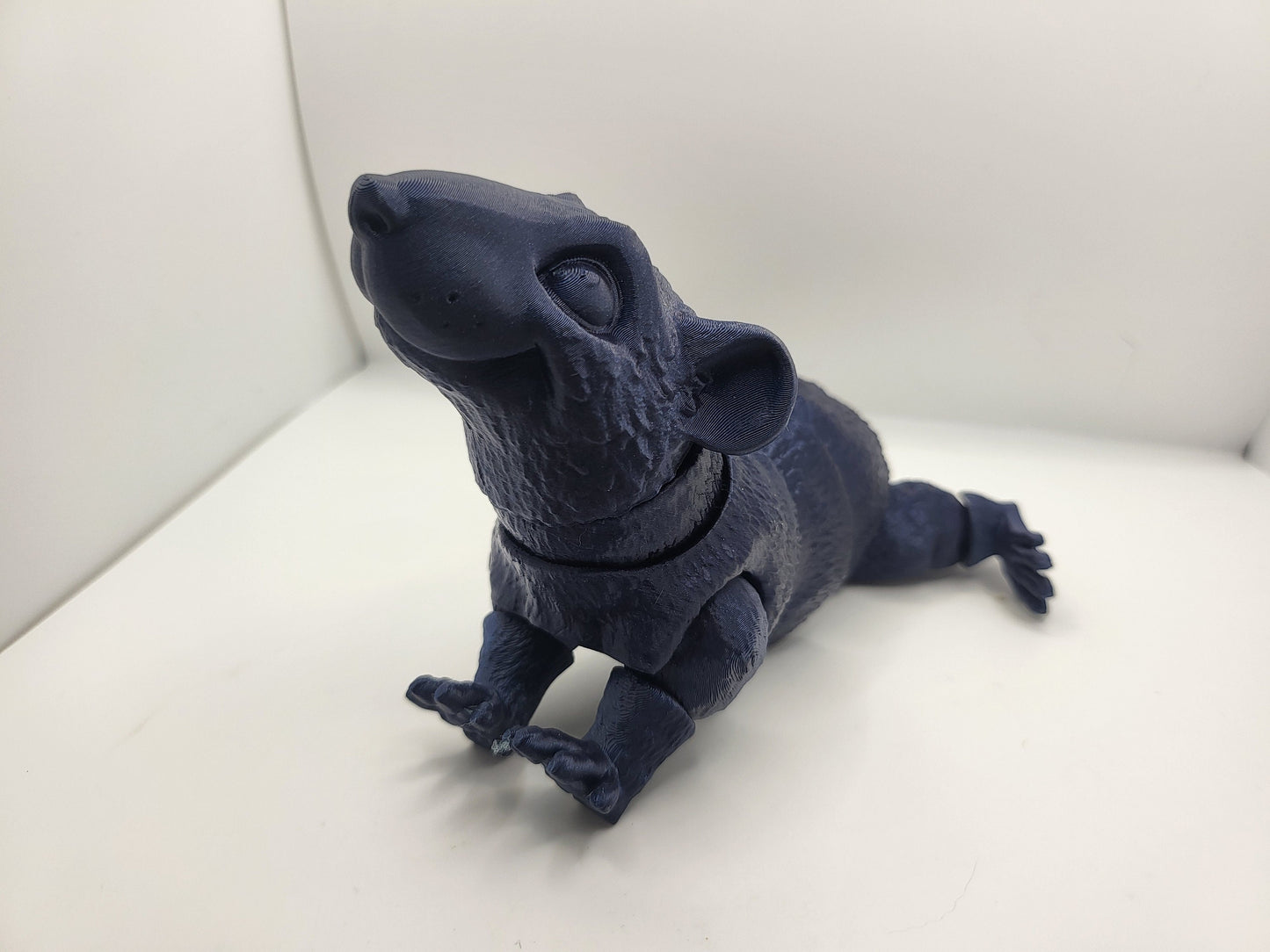 Cute Rat Flexi Articulated 3D Print