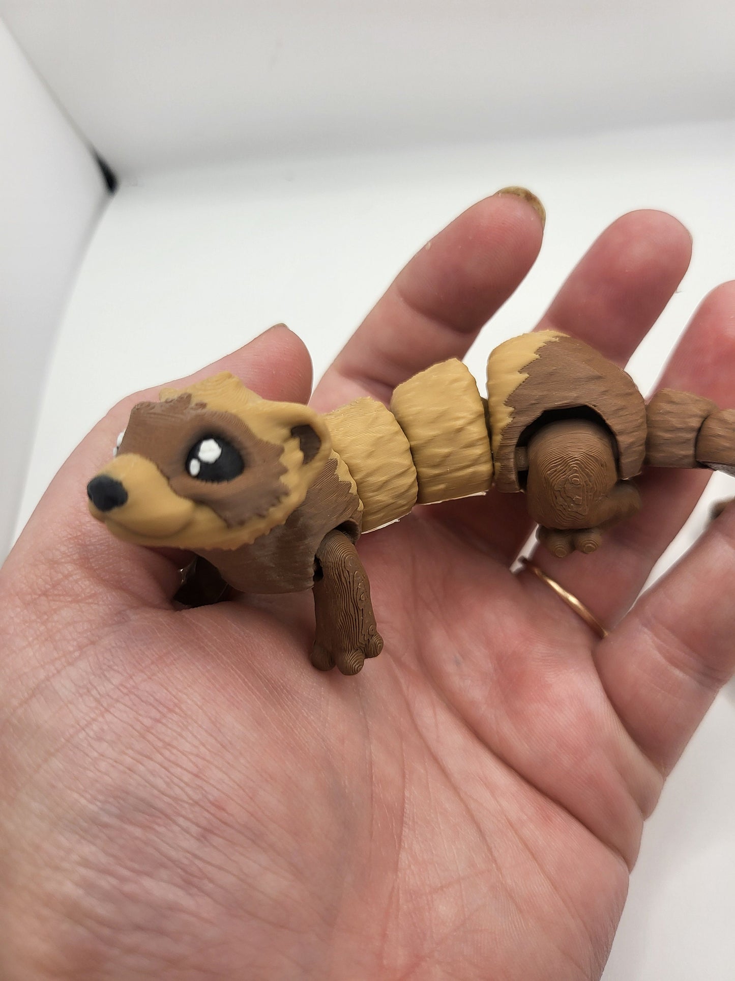 Mini Ferret Flexi Articulated 3D Print
