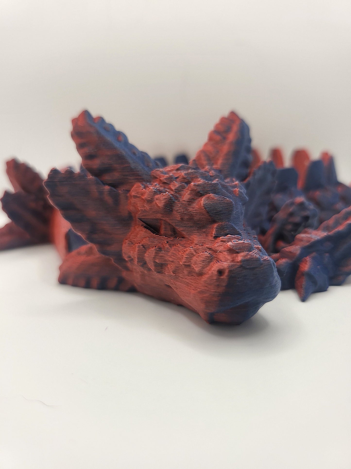 Axolotl Dragon Flexi Articulated | 3D Print