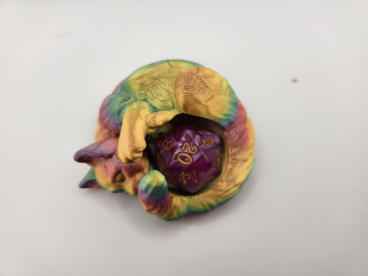 Cat Dice Guardian 3D Print