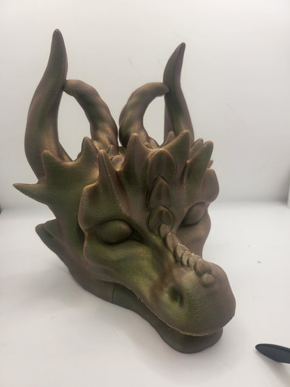Dragon Head Glasses Holder Fantasy Display | 3D Print