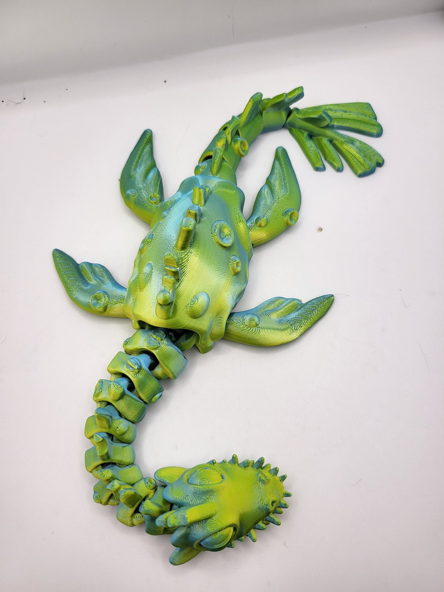 Lochness Monster Cryptid Spooky Articulated 3D Print