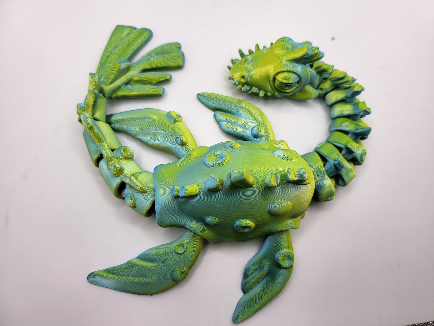 Lochness Monster Cryptid Spooky Articulated 3D Print