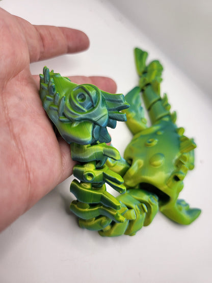 Lochness Monster Cryptid Spooky Articulated 3D Print