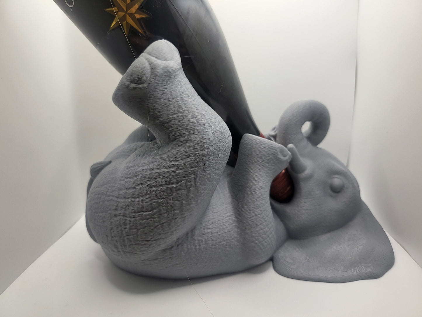 Elephant Wine Bottle Holder | 3D Print
