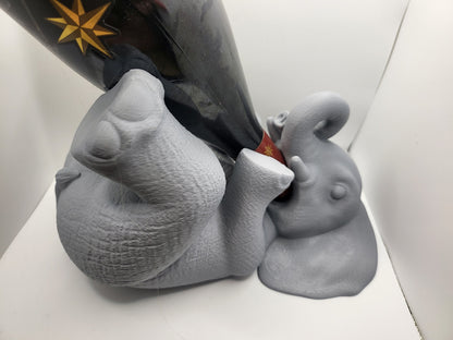 Elephant Wine Bottle Holder | 3D Print