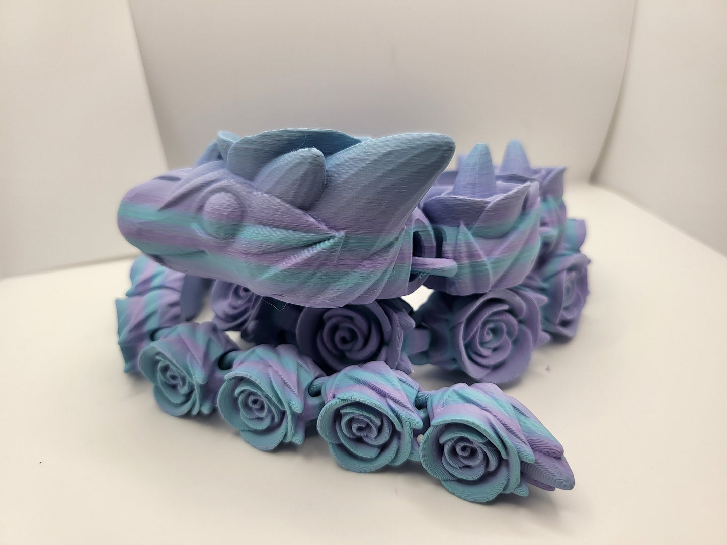 Rose Snake Flexi Articulated 3D Print