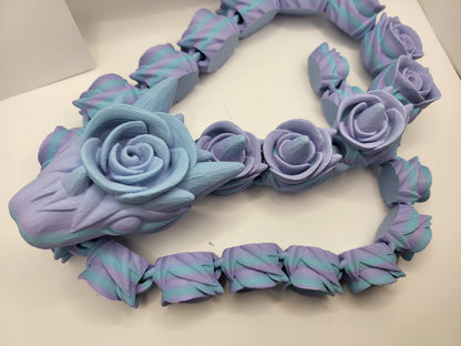 Rose Snake Flexi Articulated 3D Print