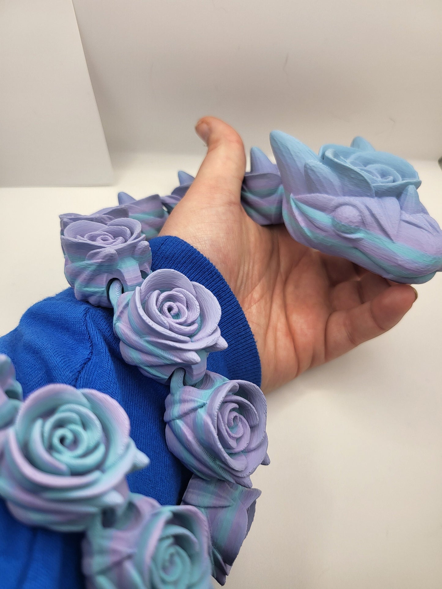Rose Snake Flexi Articulated 3D Print