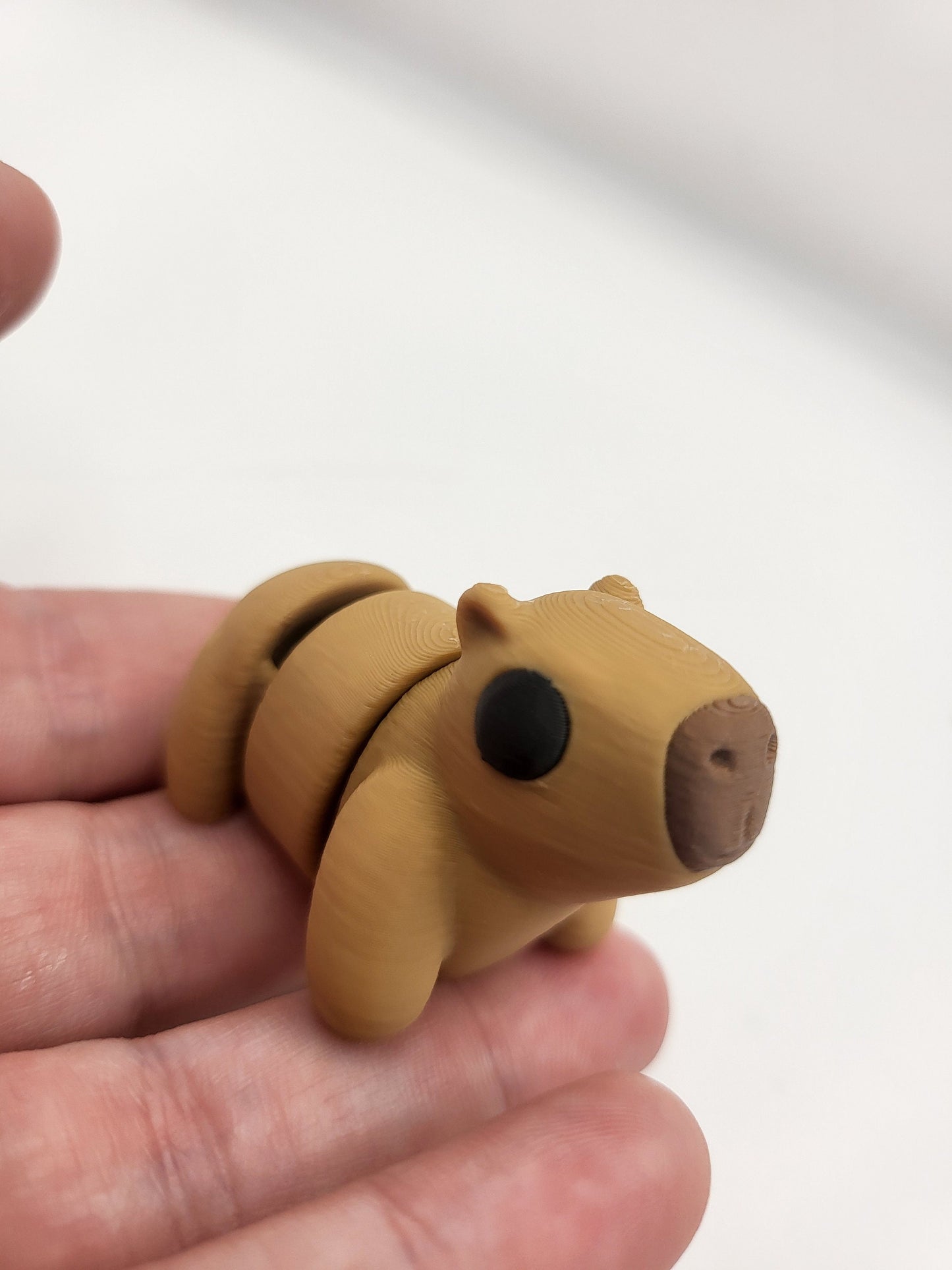 Tiny Baby Capybara Articulated 3D Print