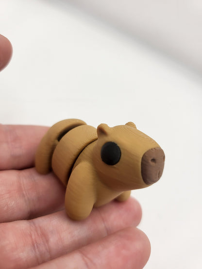 Tiny Baby Capybara Articulated 3D Print
