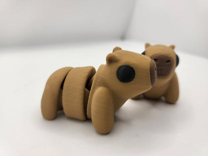 Tiny Baby Capybara Articulated 3D Print
