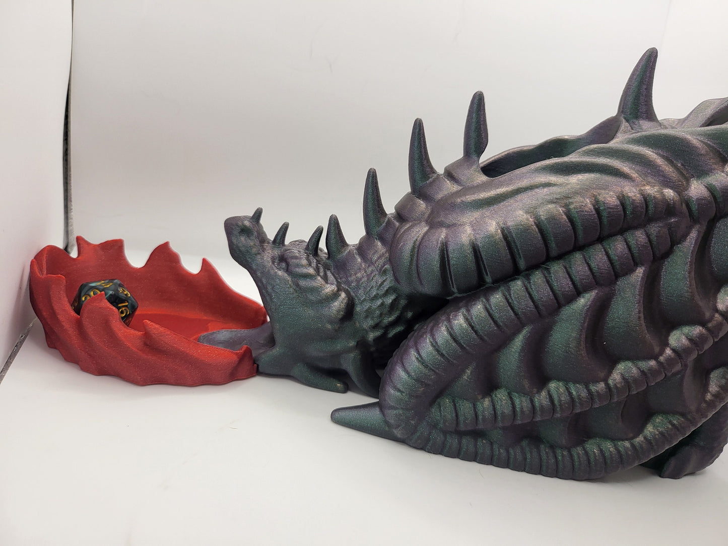 Fire Blowing Wyvern Dice Tower | 3D Print