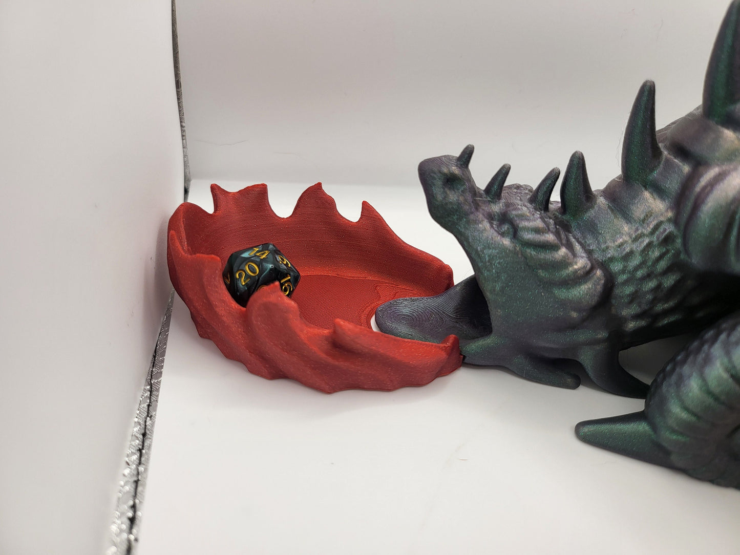 Fire Blowing Wyvern Dice Tower | 3D Print