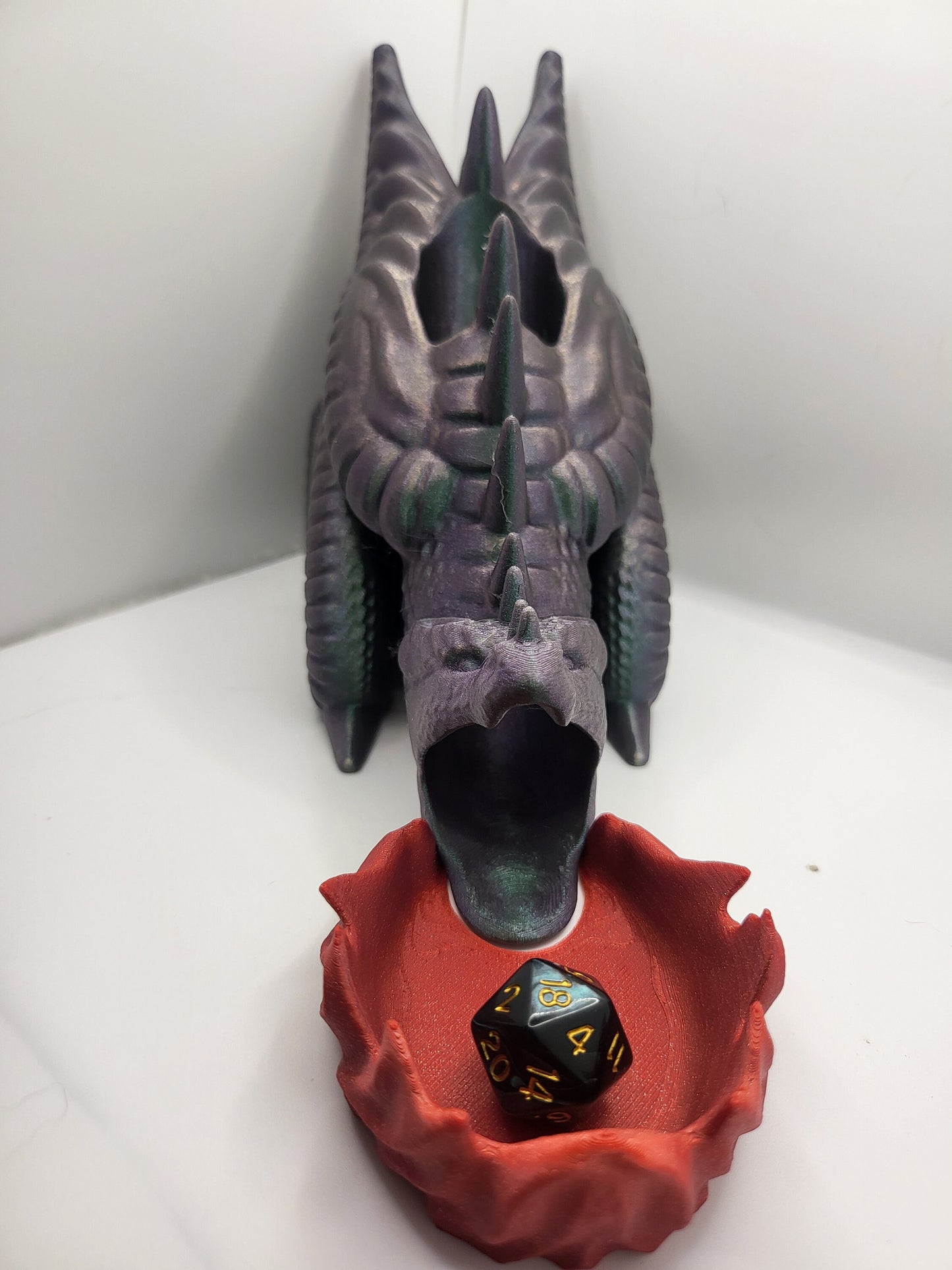 Fire Blowing Wyvern Dice Tower | 3D Print