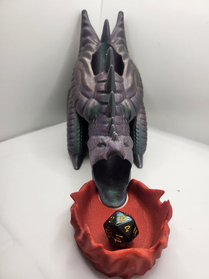 Fire Blowing Wyvern Dice Tower | 3D Print