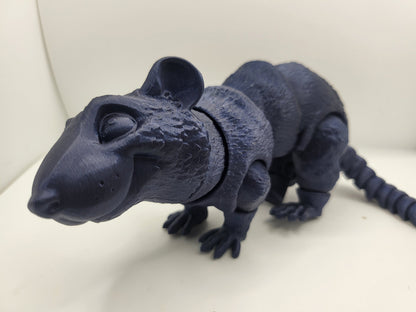Cute Rat Flexi Articulated 3D Print