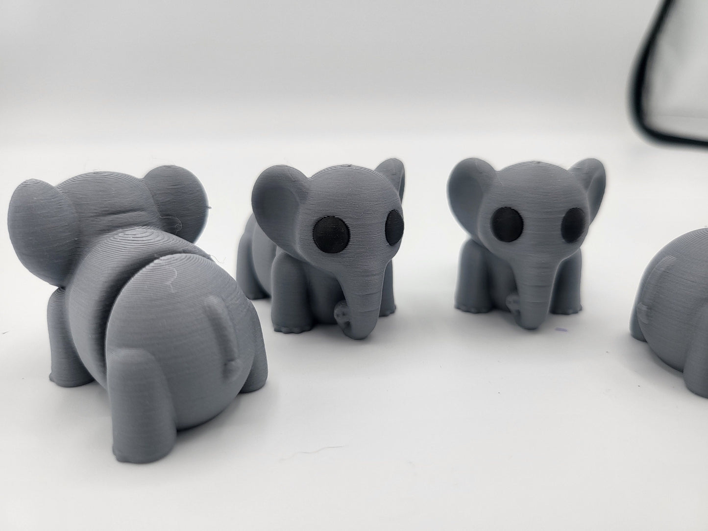 Tiny Baby Elephant Articulated 3D Print