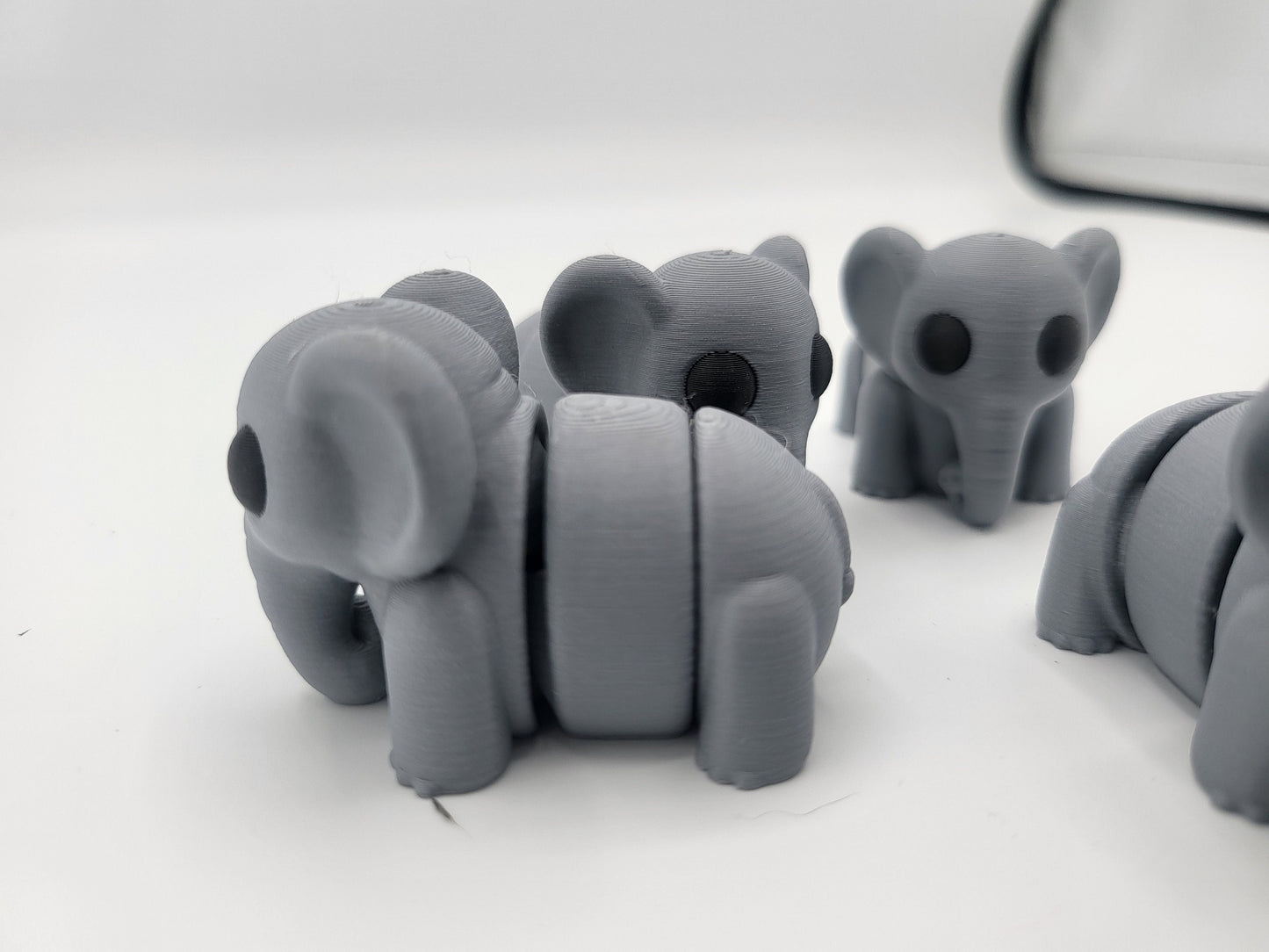 Tiny Baby Elephant Articulated 3D Print