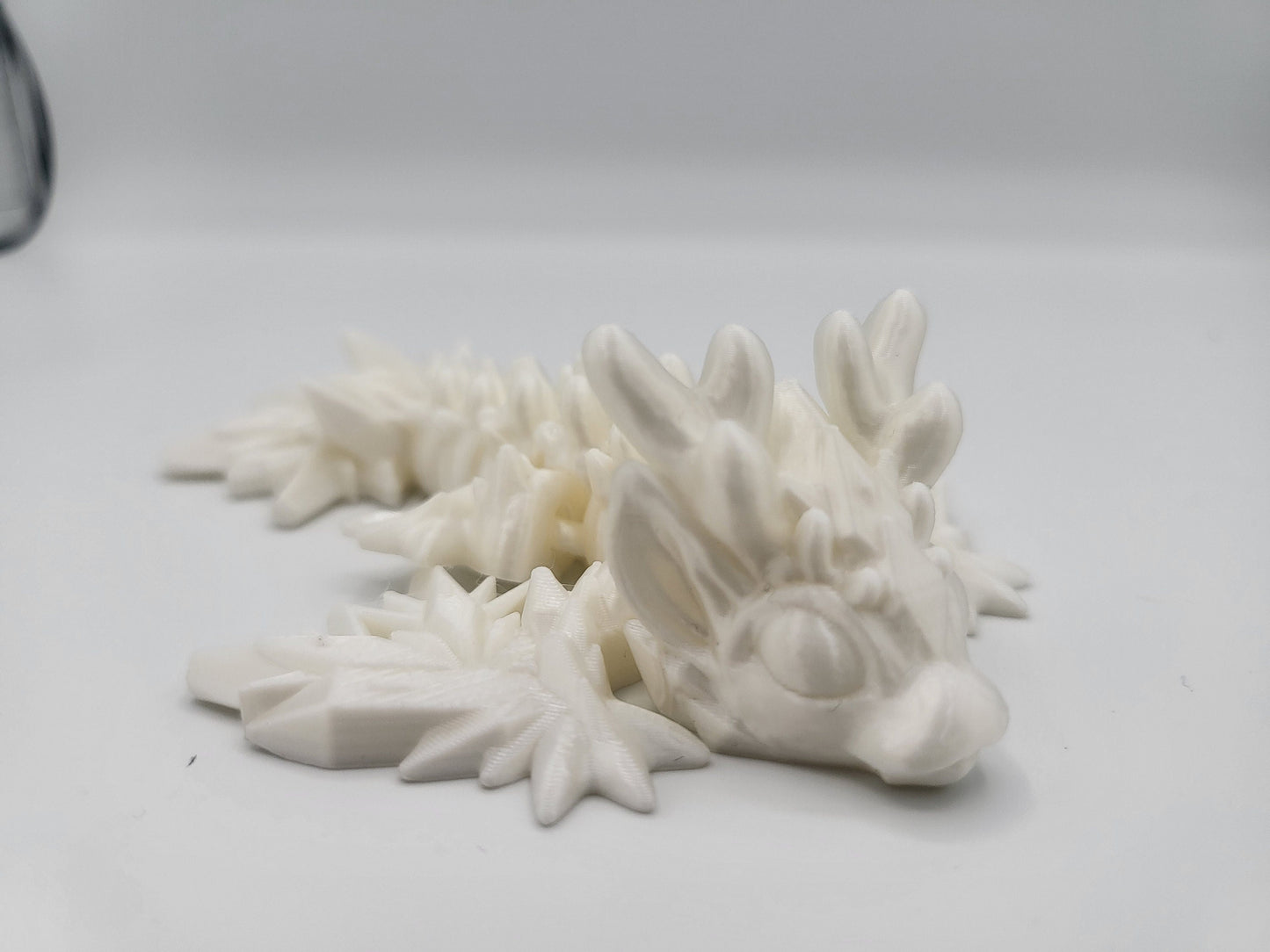 Winter Snowflake Tiny Wyvern 3D Print