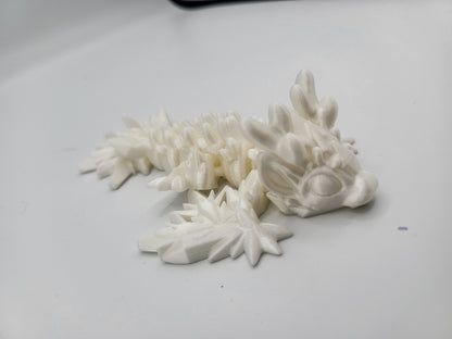 Winter Snowflake Tiny Wyvern 3D Print