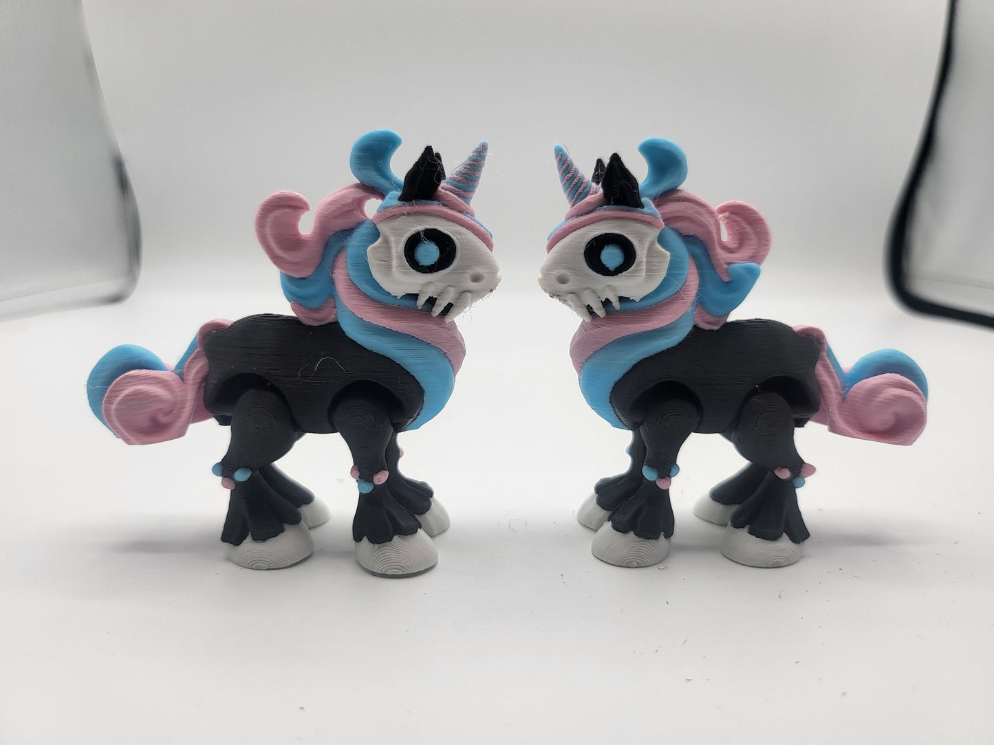 Mini Spooky Unicorn Articulated 3D Print