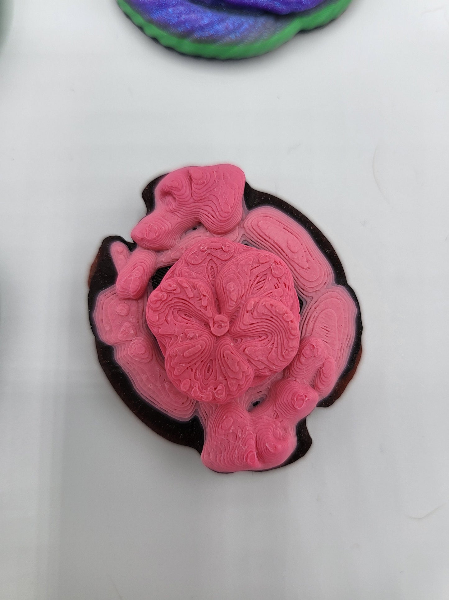 Keychain Fidget Spinners | Fox, Dragon, Dog, or Heart Paw | 3D Print