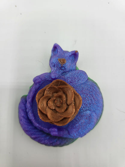 Keychain Fidget Spinners | Fox, Dragon, Dog, or Heart Paw | 3D Print