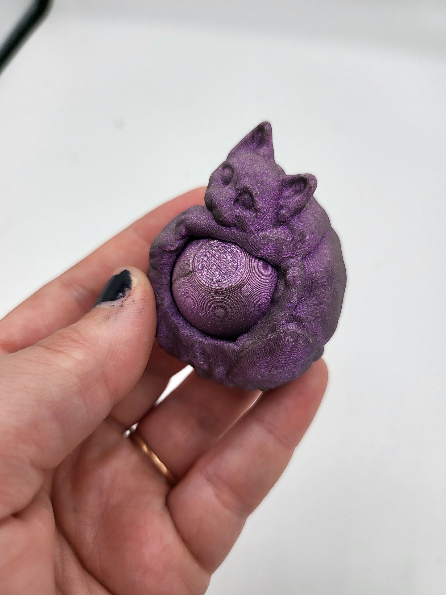 Cat Ball Cat Fidget Spinner | 3D Print