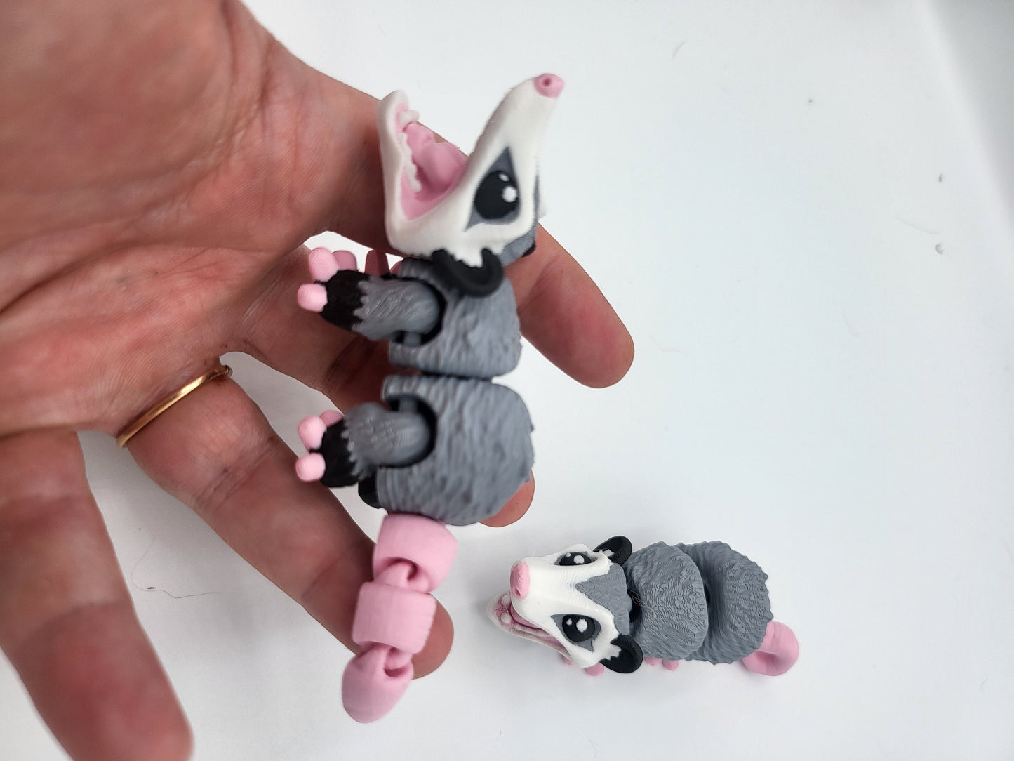 Mini Opossum Flexi Articulated 3D Print