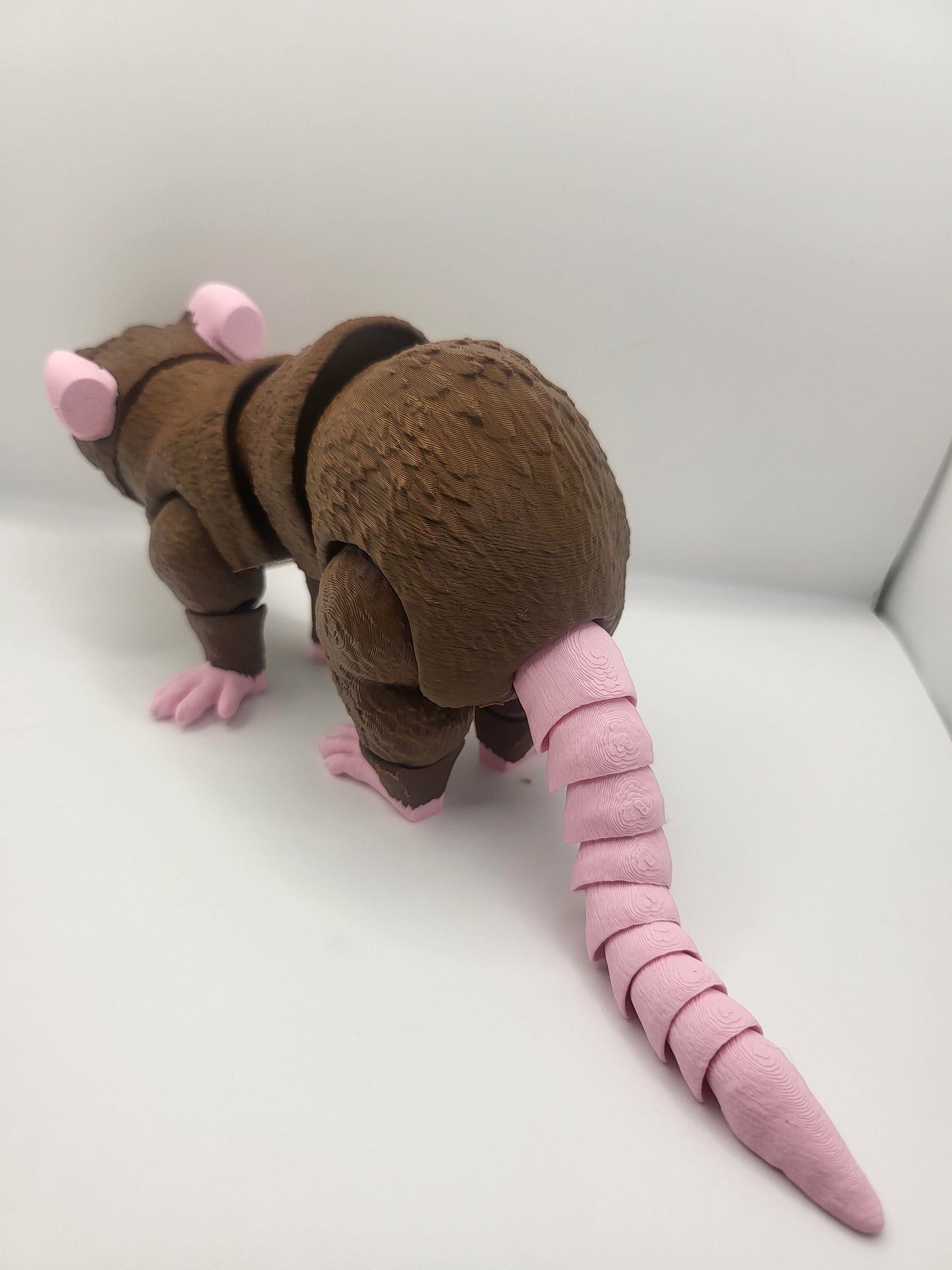 Cute Rat Flexi Articulated 3D Print