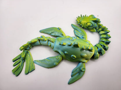 Lochness Monster Cryptid Spooky Articulated 3D Print