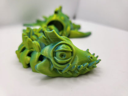 Lochness Monster Cryptid Spooky Articulated 3D Print