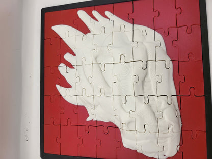 Doomsday Dragon Head 3D Puzzle | 3D Print