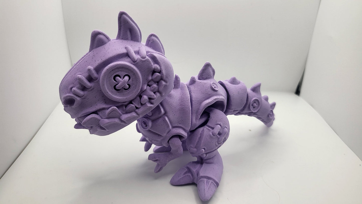 Stuffed Silly Tyrannosaurus Rex (T-Rex) 3D Print