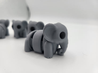 Tiny Baby Elephant Articulated 3D Print